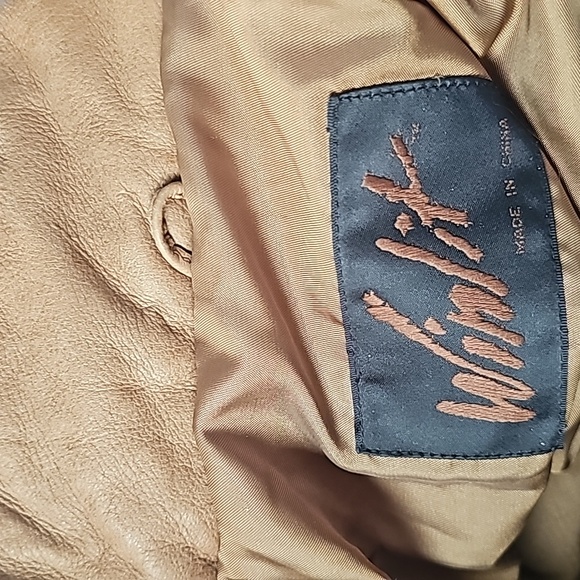 Winlit genuine leather 80s vintage jacket - Picture 6 of 6